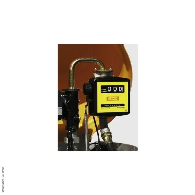 Compteur mécanique 3 chiffres coudé 90° CEMO pour espace confiné