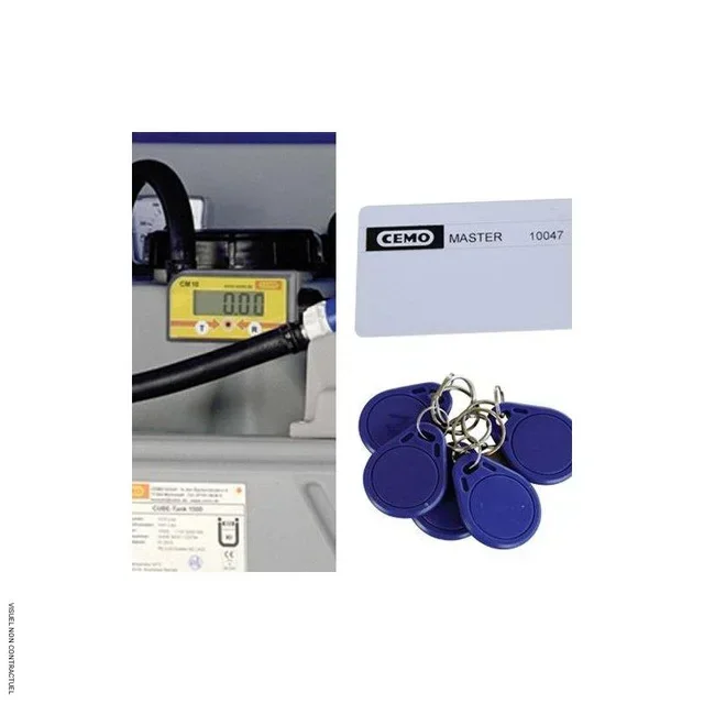 Compteur digital CMT10 contrôle d'accès CEMO avec badges