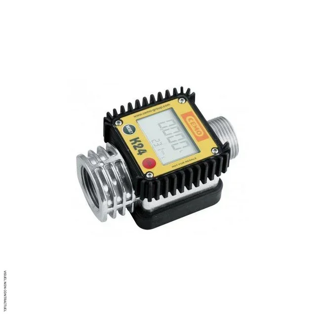 Compteur digital K24 CEMO débit 7-120 l/min pompe carburant