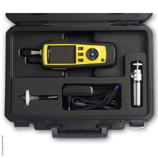 Contatore Particelle Trotec PC220 PM2.5 PM10 HCHO CO Calibrato Misuratore Qualità Aria