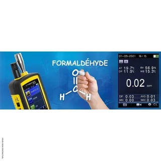 Contatore Particelle Trotec PC220 PM2.5 PM10 HCHO CO Calibrato Misuratore Qualità Aria