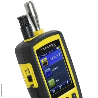 Contatore Particelle Trotec PC220 PM2.5 PM10 HCHO CO Calibrato Misuratore Qualità Aria