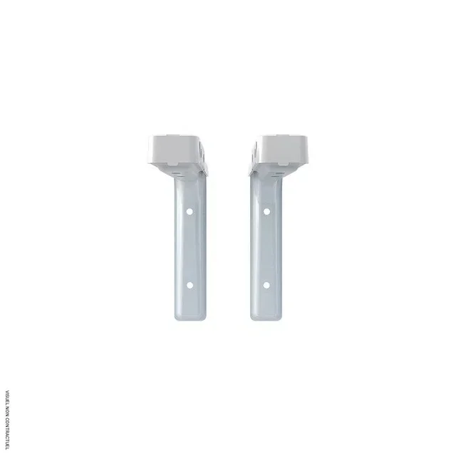 Suporte console com cantoneiras para cortina de ar WING 100cm branco VTS