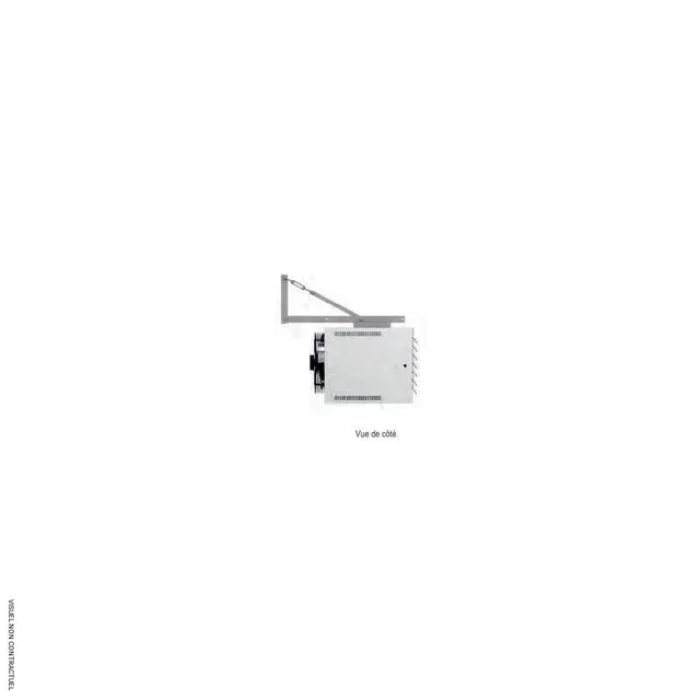 Console murale orientable SEET pour aérotherme gaz - fixation rotative