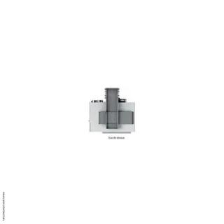 Console murale orientable SEET pour aérotherme gaz - fixation rotative