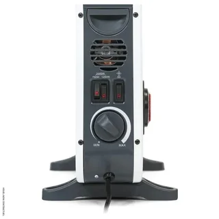 Convecteur électrique 2000W TCH 26 E blanc TROTEC avec turbo et minuterie 24h