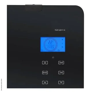 Convetor elétrico design vidro preto 2000W TCH 2011 E TROTEC