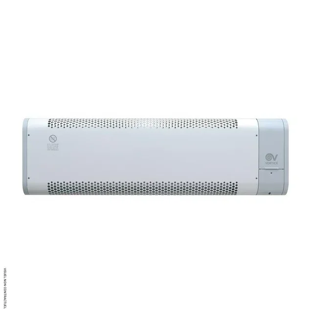 Convetor Elétrico Vortice Microsol RSM2000 2000W IPX4 Parede Silencioso