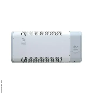 Convetor elétrico silencioso Vortice Microsol RSM1000 1000W IPX4 de parede