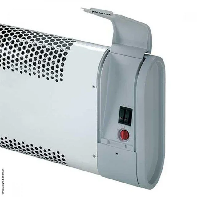 Convetor elétrico silencioso Vortice Microsol RSM1000 1000W IPX4 de parede