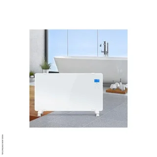 Aquecedor elétrico design vidro branco 2000W Trotec TCH 2010 E