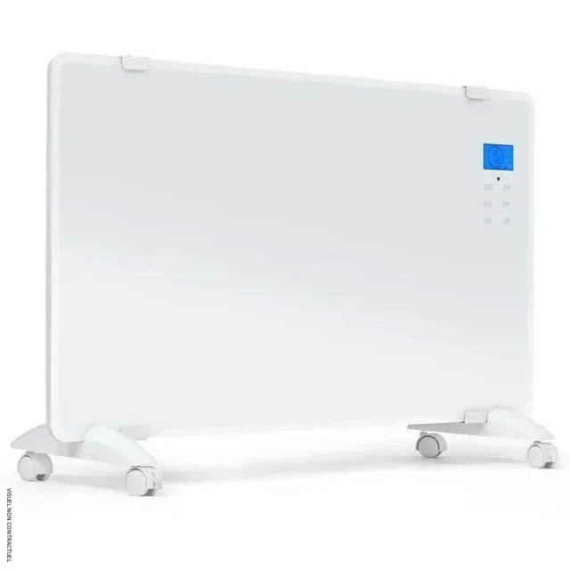 Aquecedor elétrico design vidro branco 2000W Trotec TCH 2010 E