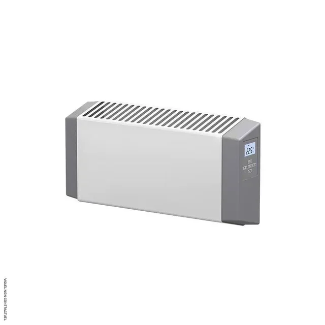 Convecteur mural robuste Thermowarm TWSE103 FRICO IP44 avec écran LCD et thermostat adaptatif