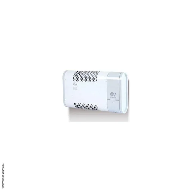 Convecteur mural silencieux Vortice Microsol RMT1000 IPX4 1000W