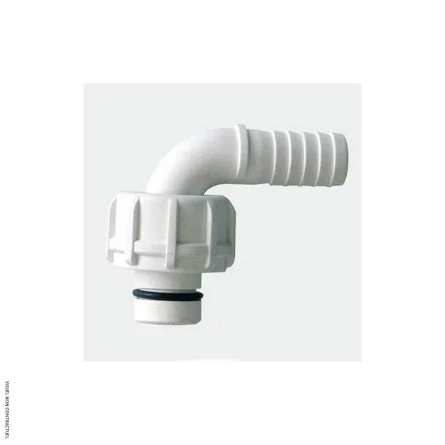 Coude 90° CEMO cannelé DN 19 pour compteur AdBlue digital