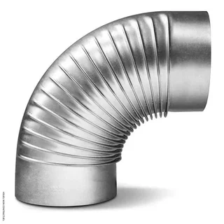 Gomito scarico fumi 90° Ø120mm Trotec per generatore a gasolio