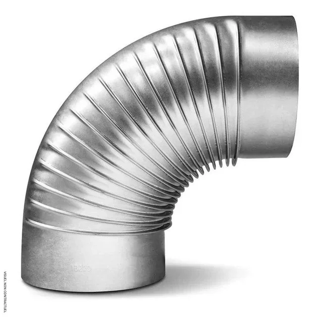 Coude 90° Trotec Ø150 mm pour générateur fioul IDS/IDE