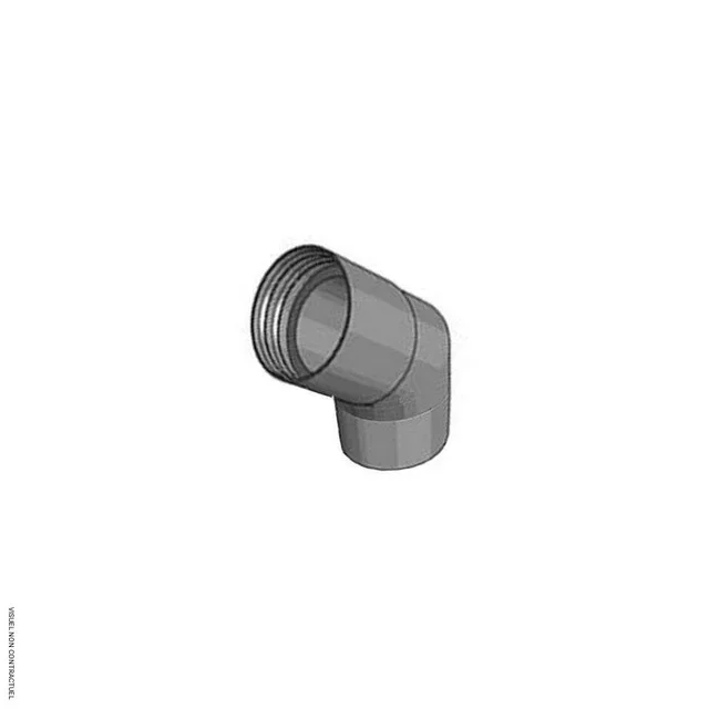 Coude isolé 45° Ø160 mm WineMaster pour climatiseur cave à vin