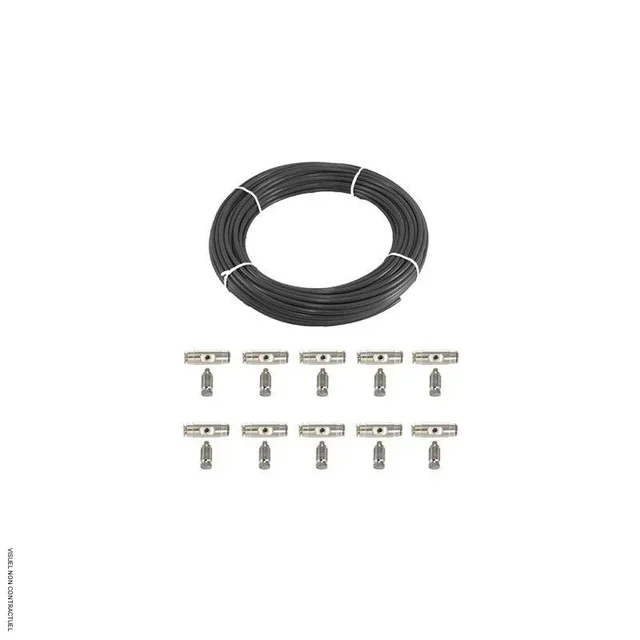 10 Nozzle Nylon Misting Ring Ø80cm G1/4 for High Pressure Fan