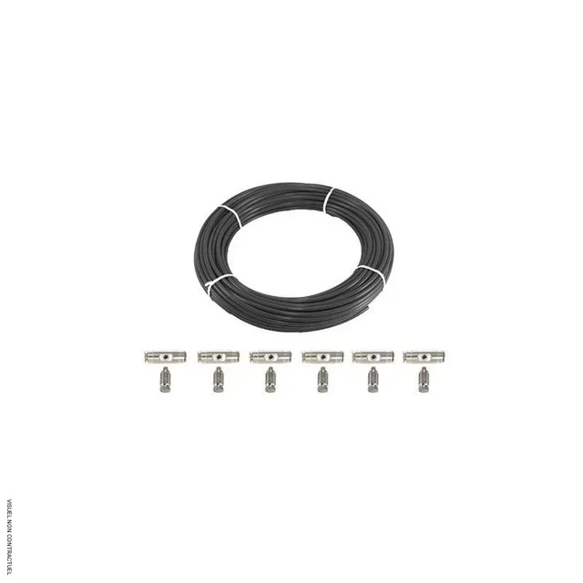 Misting Crown 6 Nozzles Ø45cm Nylon HP G1/4 BRO