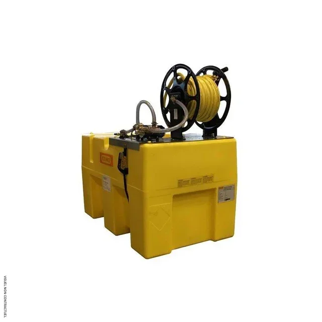 Serbatoio irrigazione PE 450L silenzioso 12V CEMO con pompa elettrica