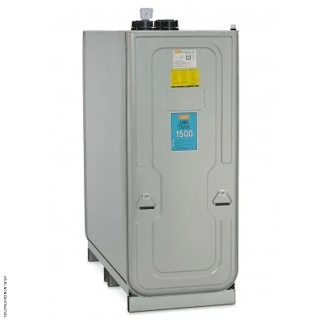Cuve double paroi UNI 1500L PEHD CEMO - Stockage gasoil sécurisé intérieur