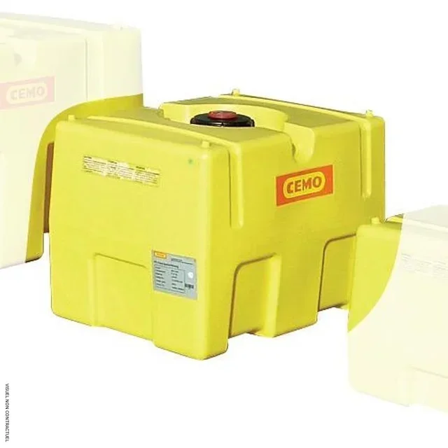 Cuve rectangulaire 200L eau CEMO - stockage polyéthylène rotomoulé