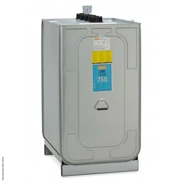 Cuve UNI 750L double paroi PEHD CEMO - Stockage gasoil fioul GNR
