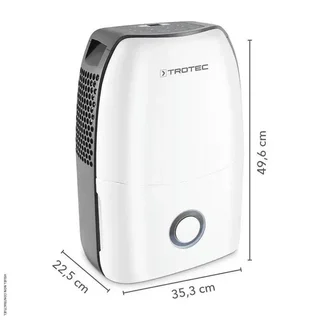 Déshumidificateur mobile Trotec TTK 60 E 24L/jour silencieux avec hygrostat