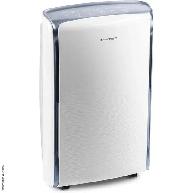 Trotec TTK 73 E Luftentfeuchter 24L/Tag Metallisches Design mit Hygrostat und Swing-Funktion für 50m²