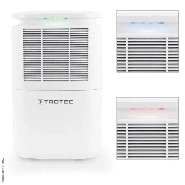 Deshumidificador Trotec TTK 30 E 12L/día LED tricolor - Secado de ropa