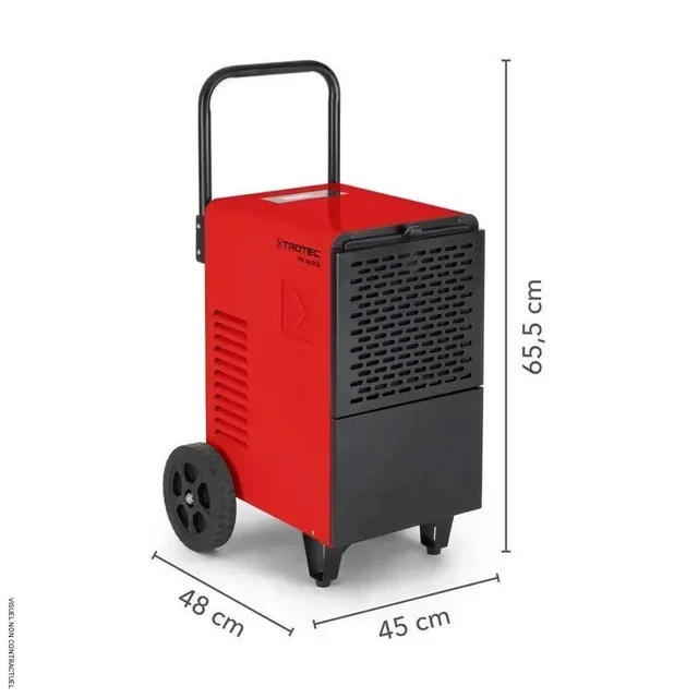 Déshumidificateur Trotec TTK 166 ECO 52L - Hygrostat digital et minuterie