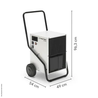 Déshumidificateur chantier TTK 170 S TROTEC 50L/j gaz chaud 180m²