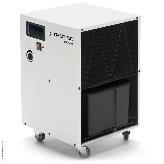 Déshumidificateur chantier TTK 140 S gaz chauds TROTEC professionnel mobile