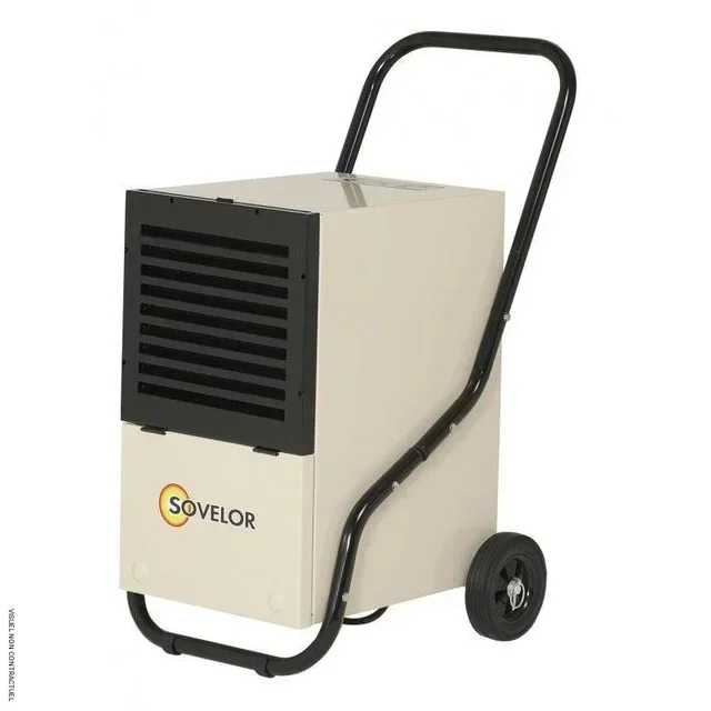Déshumidificateur professionnel Sovelor DR 48 E - 48L/jour pour chantier et local commercial