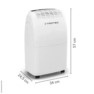 Déshumidificateur électrique TTK 75 E Trotec - Séchage linge silencieux