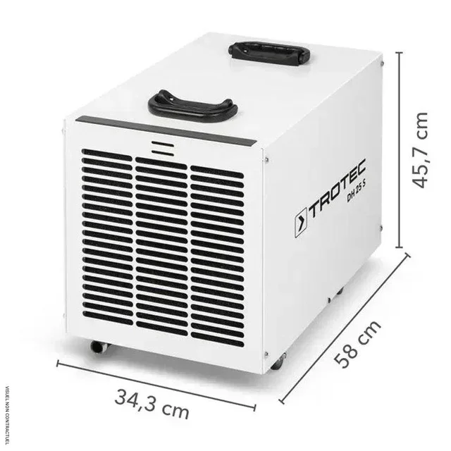 Déshumidificateur gaz chaud DH 25 S TROTEC 40L/jour industriel