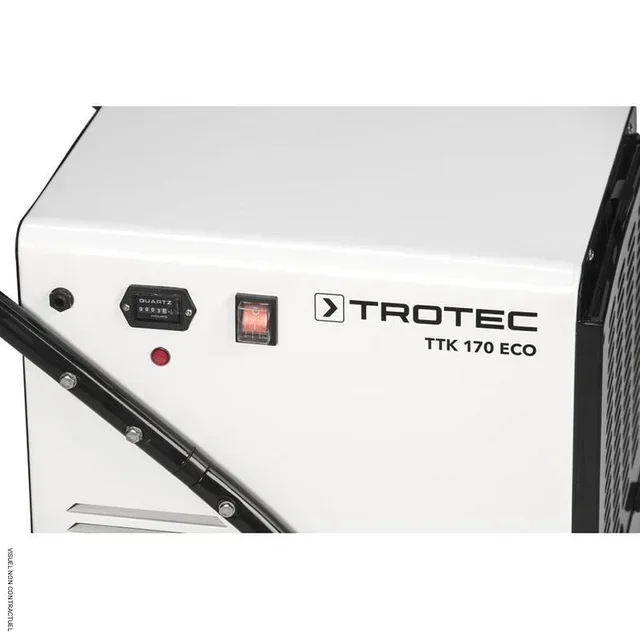 TTK 170 ECO Trotec Industrial Dehumidifier Hot Gas Portable on Wheels