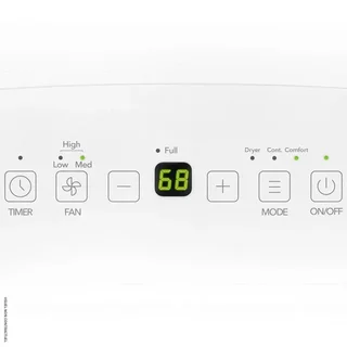 Deshumidificador portátil Trotec TTK 54 E 18L/día blanco diseño compacto