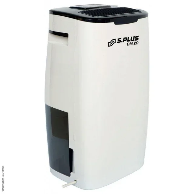 Déshumidificateur mobile DM 20 SPLUS écran digital 5°C - séchage chantier sous-sol