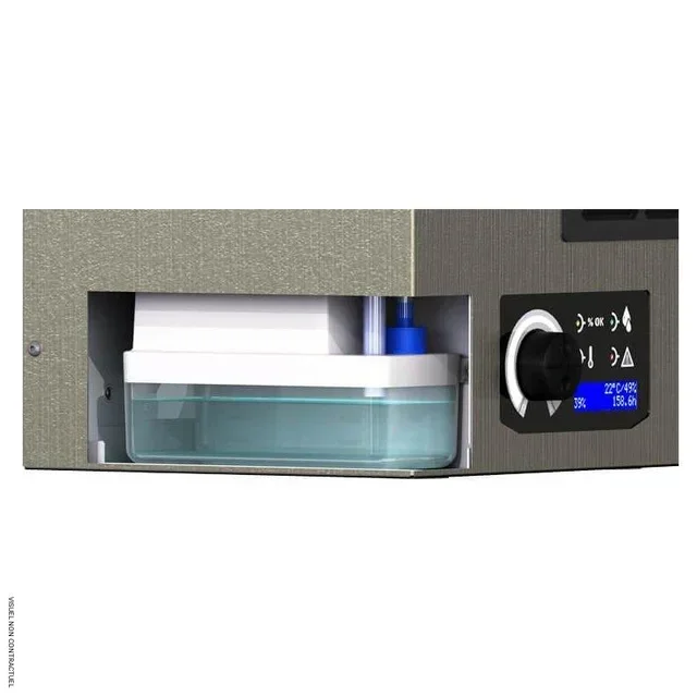 Déshumidificateur mural AD110 15L/j SOVELOR - Inox brossé silencieux