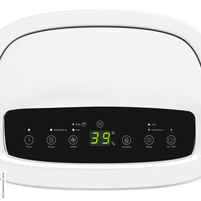 Desumidificador silencioso TROTEC TTK 26 E 10L/dia - Secagem de roupa SuperDry