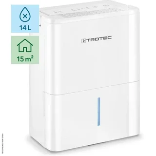 Trotec TTK 32 E Luftentfeuchter 14L/Tag für Räume bis 15m² - Automatischer Hygrostat