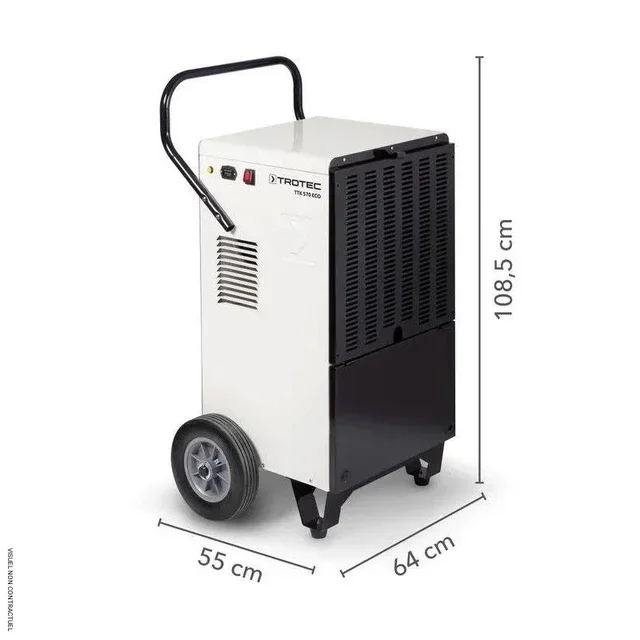 Déshumidificateur Trotec TTK 570 ECO 110L/jour gaz chaud professionnel