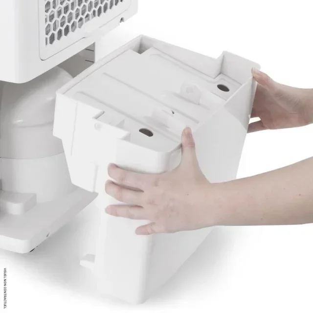 Déshumidificateur Trotec TTK 72 E 24L/j - Capacité 50m² avec indicateur LED hygrométrie et fonction SuperDry