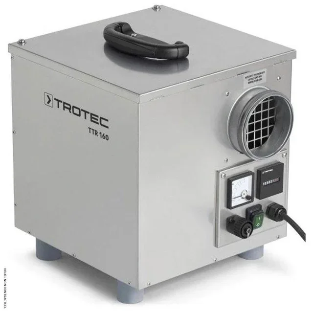 Déshumidificateur à adsorption TTR 160 Trotec en inox pour production et stockage