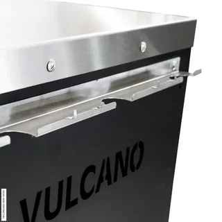 Desserte VULCANO multifonction pour four à pizza et barbecue avec rangement