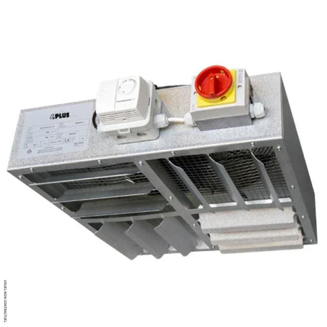 Déstratificateur d'air VES 800 - 8000 m³/h - Aluzinc - SPLUS
