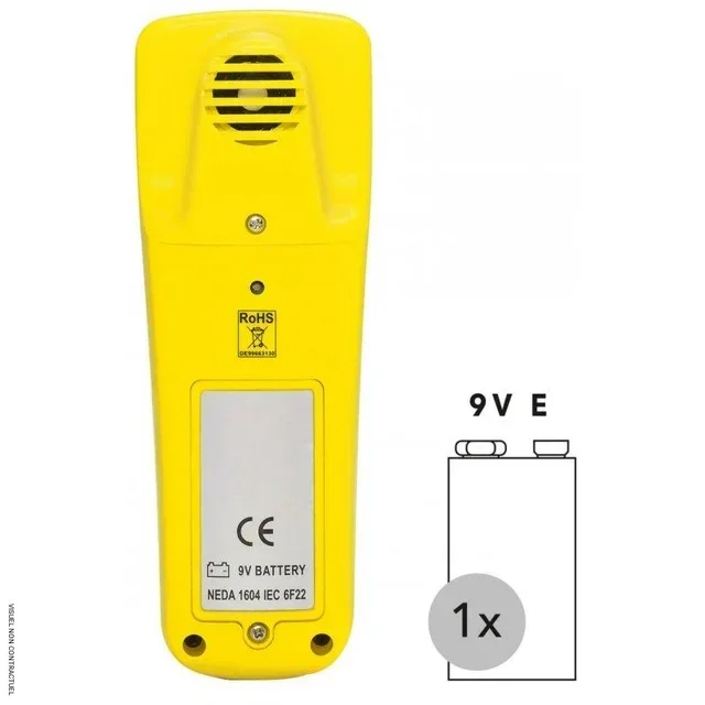 Détecteur CO portable BG20 TROTEC mesure 0-1000 ppm avec alarme sonore