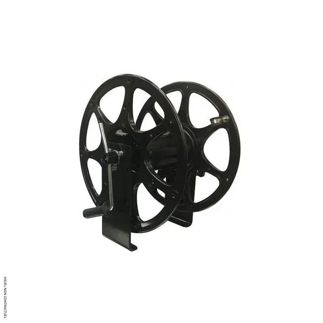 25m DN 19 Hose Reel with 2 Fixed Feet CEMO - Stable Professional Hose Dispenser
